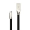 KABEL USB-C(M)-USB-A(M) 2.0 1M CZARNY METAL NATEC PRATI
