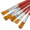 Zestaw 5 pędzli drewnianych do czyszczenia płyt PCB