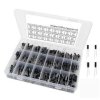 510szt. 24 wartości 10v/16v/25v/50v (0.1uf~1000uf) Kondensator elektrolityczny Asortyment kondensatorów Próbki zestawów elektron