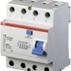 Residual current circuit breaker, 4 pole, 40 A, 30 mA, type A, 230 V, 2CSF204101R1400