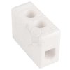 Złączka porcelanowa 1x 2,5mm2 Simet CPO1-2.5 biały