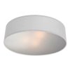 Plafon z abażurem białym do salonu Alto Ø40cm LP-81008/3C WH Light Prestige