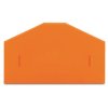 WAGO 280-318 2.5mm Separator Plate Oversized Orange