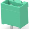 PCB terminal, 2 pole, pitch 5.08 mm, AWG 30-12, 15 A, pin, green, 796636-2