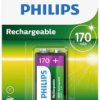 Akumulator 9 V, NiMH Philips HR22 2871, 170 mAh, 8.4 V, 1 szt.