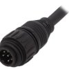 CA0161A02601512 Złącze okrągłe wtyk 7PIN męski przewody ECOMATE (C016)