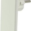 Extra-flat plug EVOline® with 5 mm installation height, white