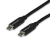 Kabel USB Złącze A USB C Złącze B USB C dł. 2m Kabel ładujący USB-C USB 2.0 kolor: Czarny