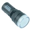 White 16mm LED Pilot Indicator Light 12V
