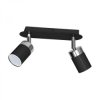 Lampa sufitowa joker black 2xGU10 MLP911