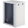 Wall enclosure, 16U, (H x W x D) 785 x 600 x 450 mm, IP20, sheet steel, gray, DN-37112