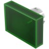 EAO 61-9331.5 Lens green 15,3x21,5 plastic transparent