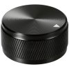 TruComponents 320041 Control knob + marking Black (Ø x H) 34mmx17mmAlu