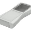 BOPLA BS 803 DIS-7035 (82803235) - obudowa z ABS z oknem wyświetlacza i pojemnikiem na baterie (209,3 x 98 x 34,8 mm)