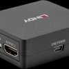 38358 HDMI splitter, 2 ports, compact, 4K 60 Hz