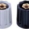 Mentor 331.6 331.6 Pokrętło czarny (Ø x W) 15 mm x 14 mm 1 szt.