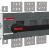 Odłącznik 4-biegunowy ABB Montaż powierzchniowy 2500A IP00