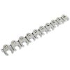 Sealey AK598 Crow's Foot Spanner Set 10pc Metric