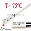 Termostat bimetaliczny NO 75C 5A/250V KSD9700
