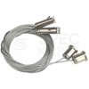 SPS 2 Zawiesie linowe z autoregulacją srebrne 8m SPECTRUM LED 2 szt
