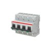 Wyłącznik nadprądowy MCB, Typ C, 4-biegunowy, 10A, 690V, ABB, S804N