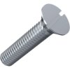 Countersunk head screw, slotted, M3, Ø 4.3 mm, 6 mm, steel, VSM 13328, 001.71.321