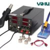 Stacja lutownicza YIHUA 853D z zasilaczem 30V 5A