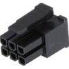 Obudowa złącza zagniatanego 6-pinowe 2-rzędowe raster: 3mm Molex Żeński Micro-Fit