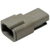 TE Connectivity DTM 04-3 P Connector, Housing, Contacts, Fuse Wedge