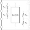 Automotive low-noise matched thin-film resistor divider network with 1kΩ fixed input