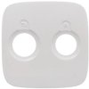 VALENA ALLURE Plakietka gniazda antenowego zakończeniowego tv - rd biały 754785