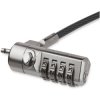 StarTech.com LTLOCK4D 6.5ft (2m) Laptop Cable Lock - 4 Digit Combination Laptop