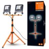 Naświetlacz LED 2x50W 4500lm 4000K IP65 Na Statywie LEDVANCE WORKLIGHT TRIPOD Roboczy Przenośny