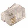 Wtyk telefoniczny 4PIN 4P4C słuchawkowe RJ10