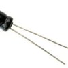 Kondensator 10μF 50V dc Radialny, Otwór przelotowy Panasonic roztaw: 2mm 5 (Dia.) x 11mm