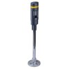 LD6A-1PZQB-Y Yellow Stack Light LED Tower with Sounder & Flasher Pole Mount 24VAC/DC IDEC