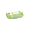 HAN 998-603 CROCO Card index box Green Translucent holds 500 A8 landscape card