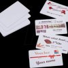156480 e-mark® plastic cards, printable, 85.5 x 54 mm, 50 pieces