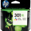 Wkład z atramentem, kolor: Cyjan, magenta, żółty, 301XL, Hewlett Packard