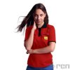 KOSZULKA POLO ESD 050 CZERWONY ROZMIAR XL