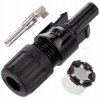 Gniazdo MC4 złącze solarne Konektor na przewód 10mm2 1000V IP68 Staubli (Multi-Contact)