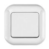 Topaz Przycisk Pojedynczy Dzwonek Podtynkowy Biały Wp-7Tb