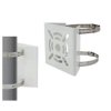 Uchwyt słupowy uniwersalny (pasuje do Dahua BCS Hikvision Uniview) 113x113mm Pole Bracket Fox 1