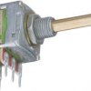 Potencjometr obrotowy stereo 0.05 W 10 kΩ Potentiometer Service 4018 1 szt.