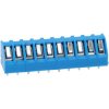 TruConnect 213998 5mm Low Profile 45 Degree 10 Way Terminal Block