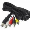Kabel DIN wt/wt 4xRCA 1,5m