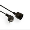 Przedłużacz ECONOMIC 1-gniazdo z/u 3m /H05VV-F 3x1/ czarny EPS-103-2