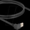 80482 USB 5 Gbps Cable USB Type-A male 90° downwards angled to USB Mic