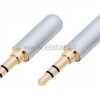 Jack 3,5 WTYK stereo metal, profesjonalny ( 2 szt)