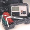 Tester uziemienia DET3TC 2kΩ ±2% + 3 cyfry LCD CAT IV 100 V AA Akumulator 203 x 78 x 148mm 1kg 148mm Etui, zestaw